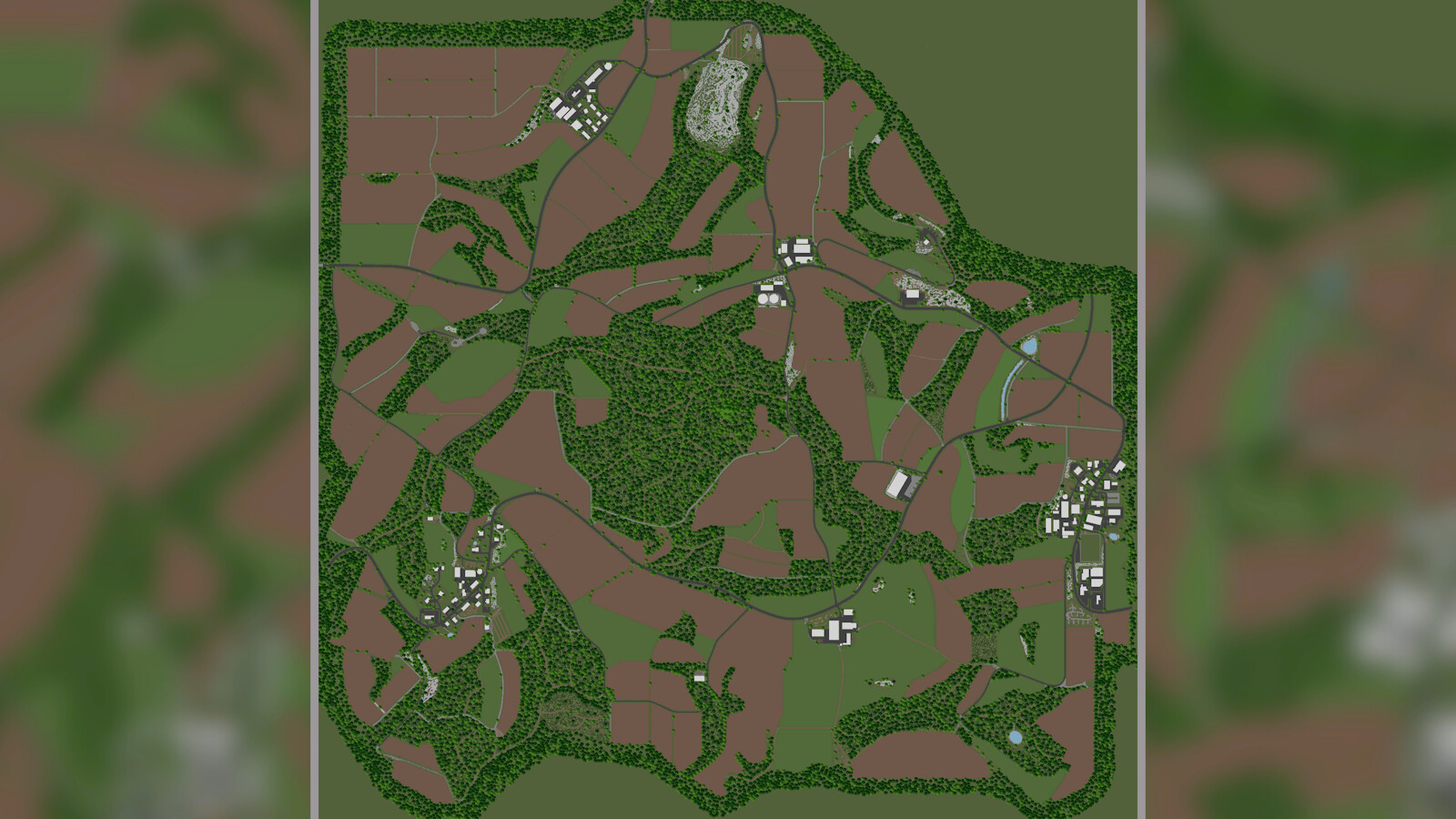 Czarująca mapa Birgland dla Farming Simulator 25