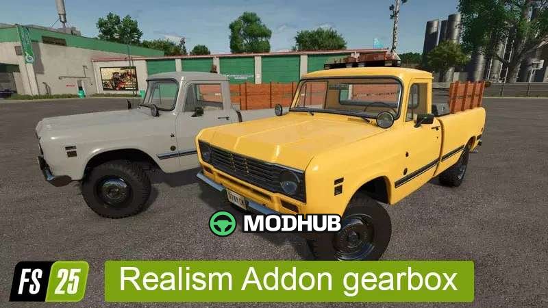 Mod na Legendarną Realistyczną Skrzynię Biegów RealismAddon Gearbox V0906 dla FS25