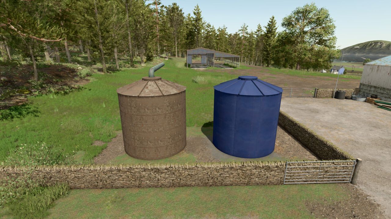 Legendary Old Czech Silo — Flexible Grain Storage with Expansion for FS25