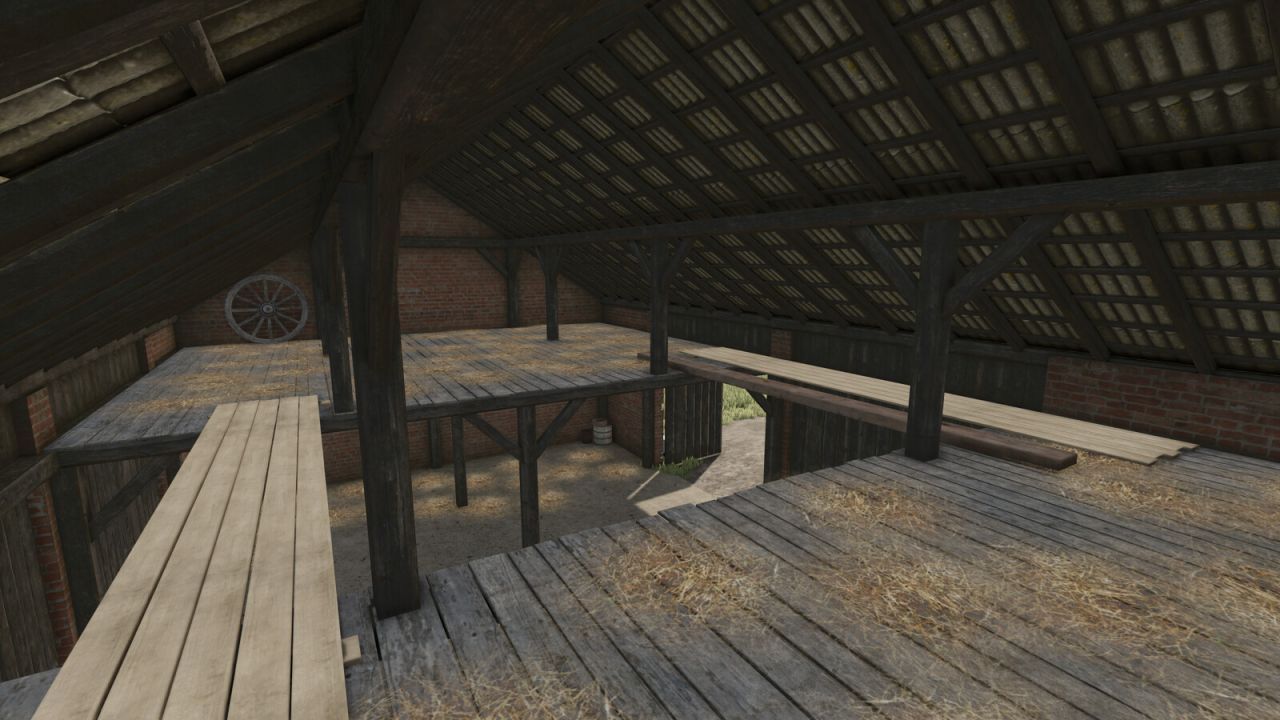 Efficient Saryi Barns Package for Storing Equipment in Farming Simulator 25