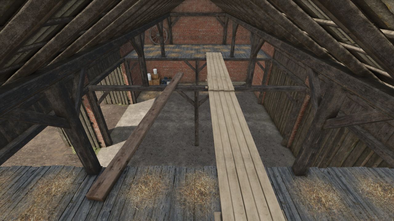 Efficient Saryi Barns Package for Storing Equipment in Farming Simulator 25