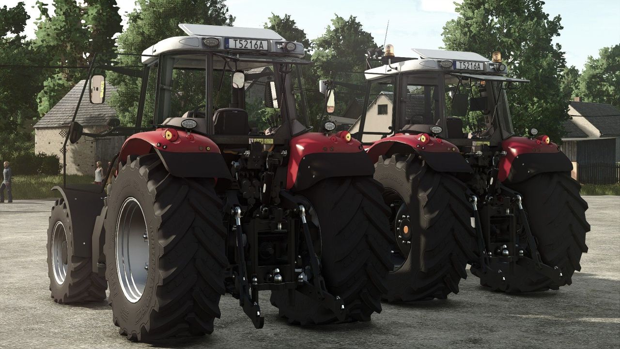 Legendärer Traktor Massey Ferguson 6480 — Flexible Konfigurationen und Passagierunterstützung für FS25