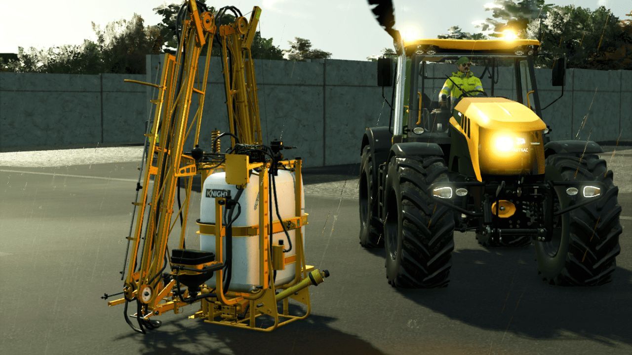 Ефективний Обприскувач KNIGHT Mounted Sprayer — Точне Внесення до 18 м у FS25