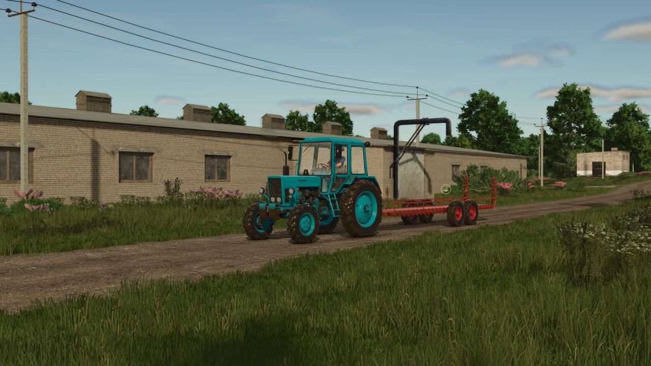 Ефективний Контейнеровоз VUK-3 для Садів у Farming Simulator 25