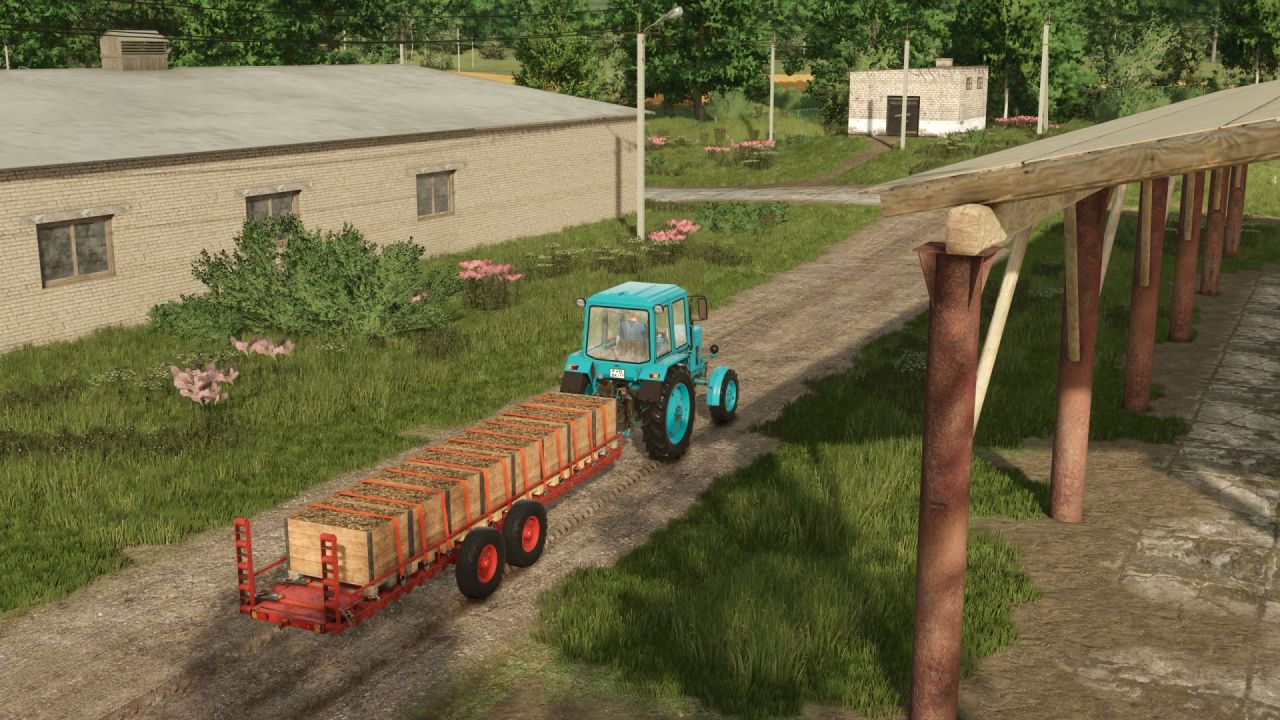Ефективний Контейнеровоз VUK-3 для Садів у Farming Simulator 25