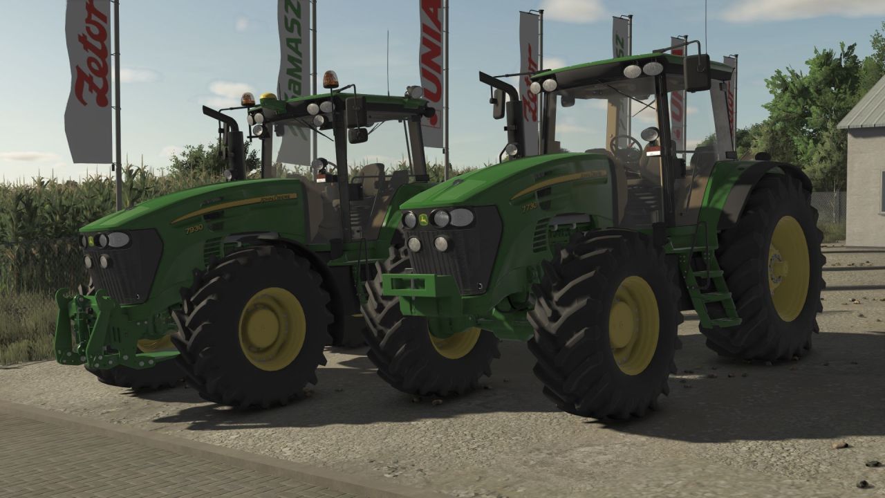 Легендарний Трактор John Deere 7030 Series (7730–7930) — Максимум Налаштувань для FS25