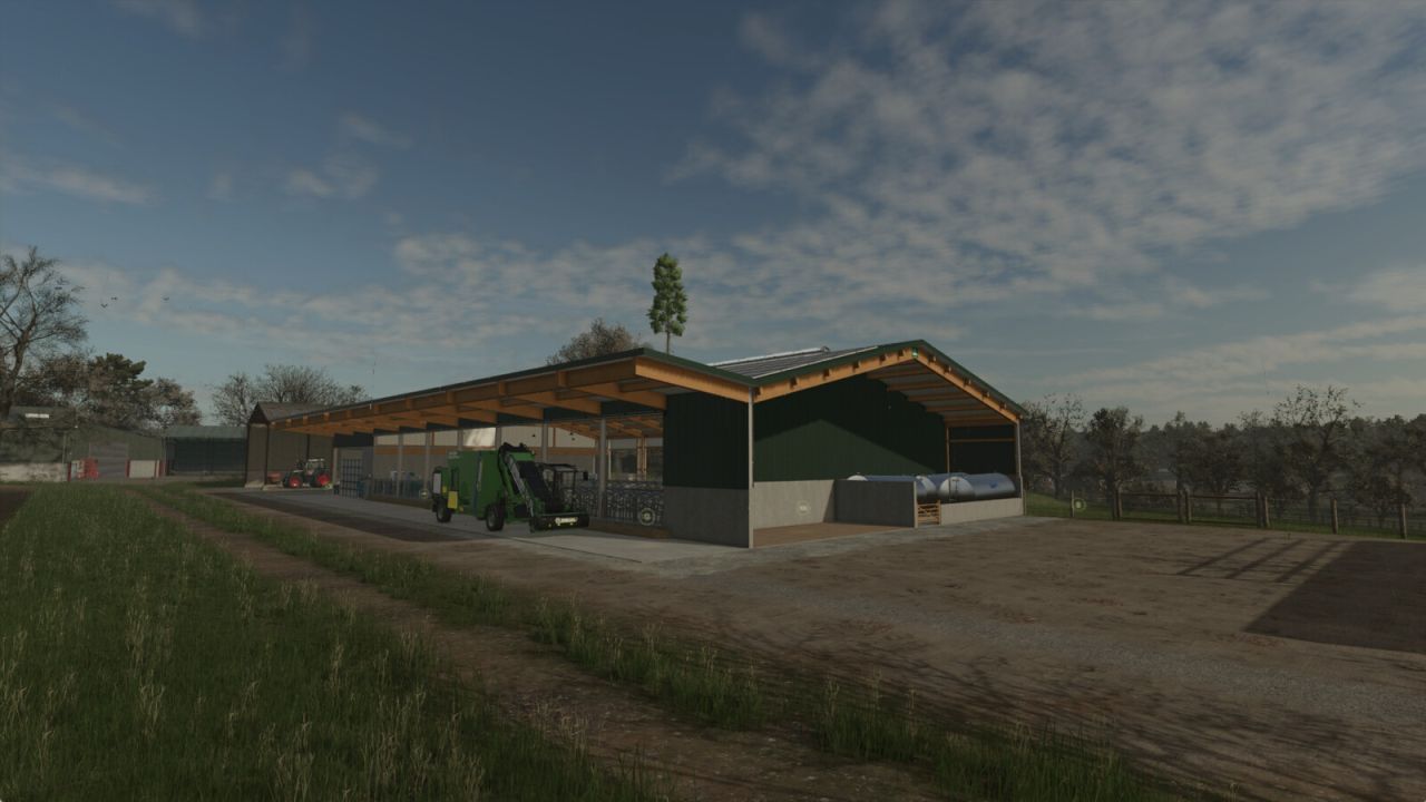 Efficient Hoermann Cow Barn for 500 Cows for Farming Simulator 25