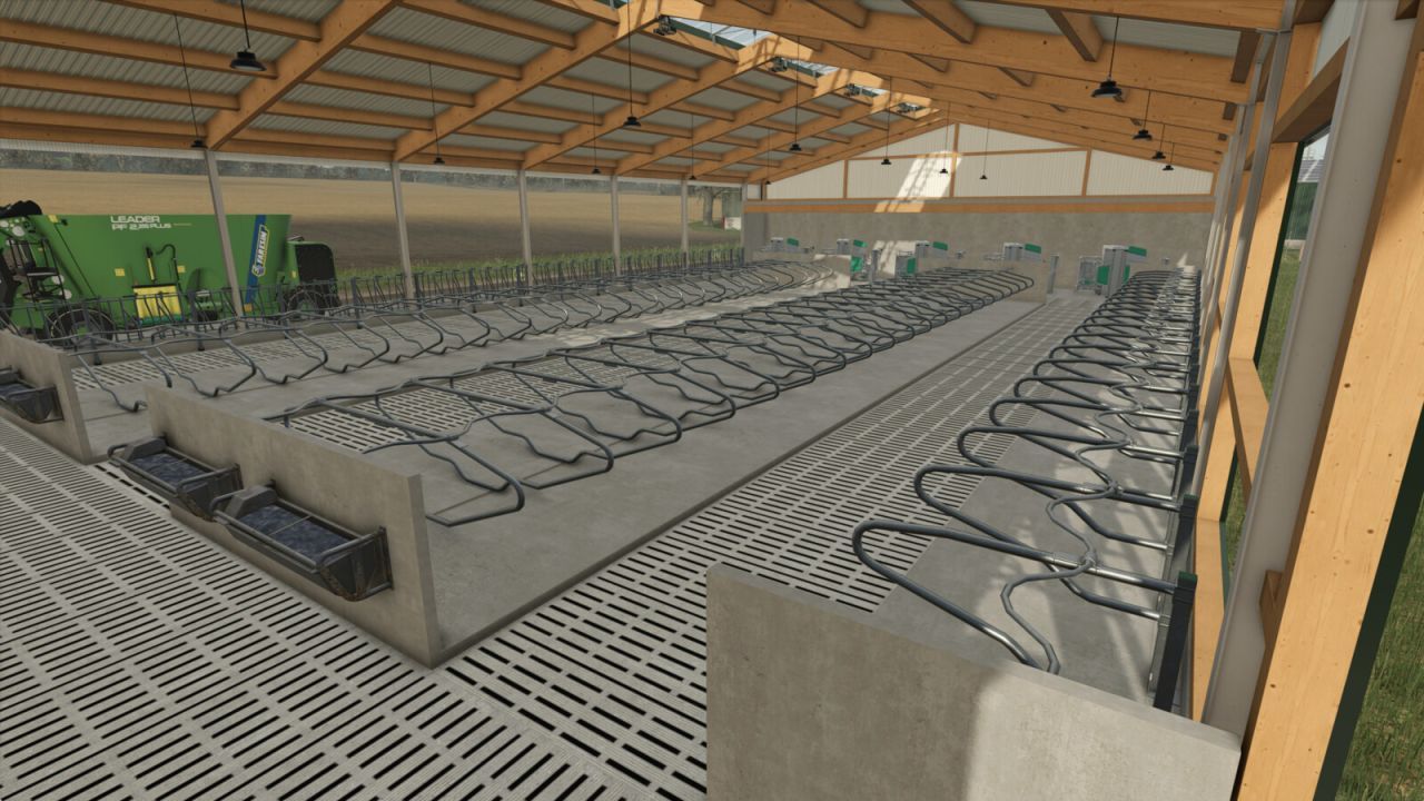 Efficient Hoermann Cow Barn for 500 Cows for Farming Simulator 25