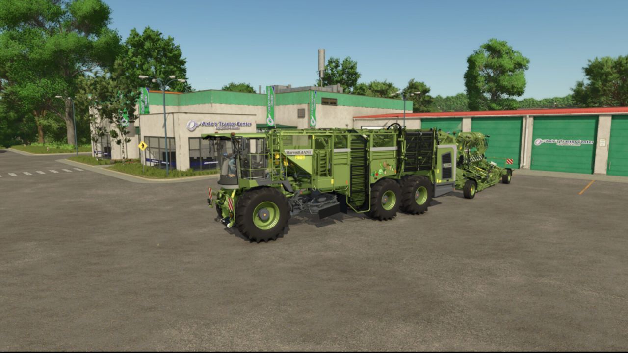 Potężny Kombajn Lizard HarvestGIANT — Uniwersalne Zbieranie Korzeni w FS25
