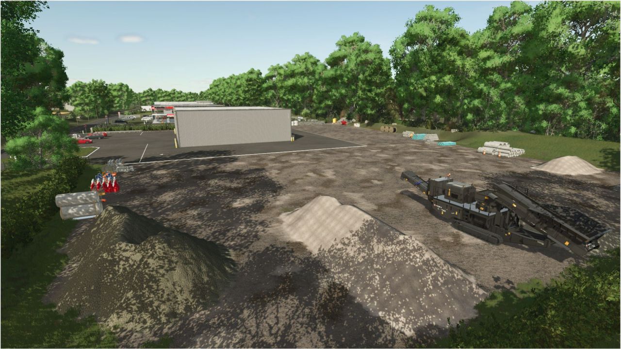 Neue Karte Trevanec TP für Farming Simulator 25 — Arbeits-TP Unternehmen und Forstwirtschaft