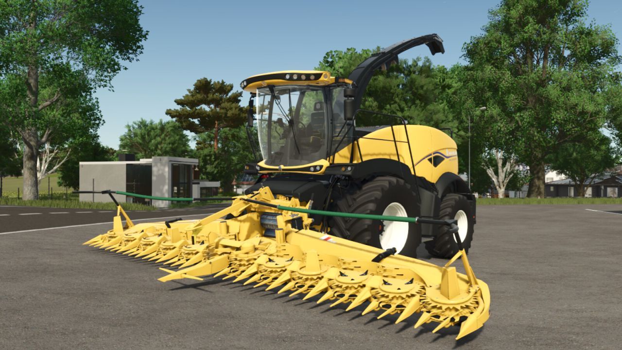 Mocny Kombajn Zbierający New Holland FR 480-920 MY2025 + Zbieracz 900 SFI do FS25