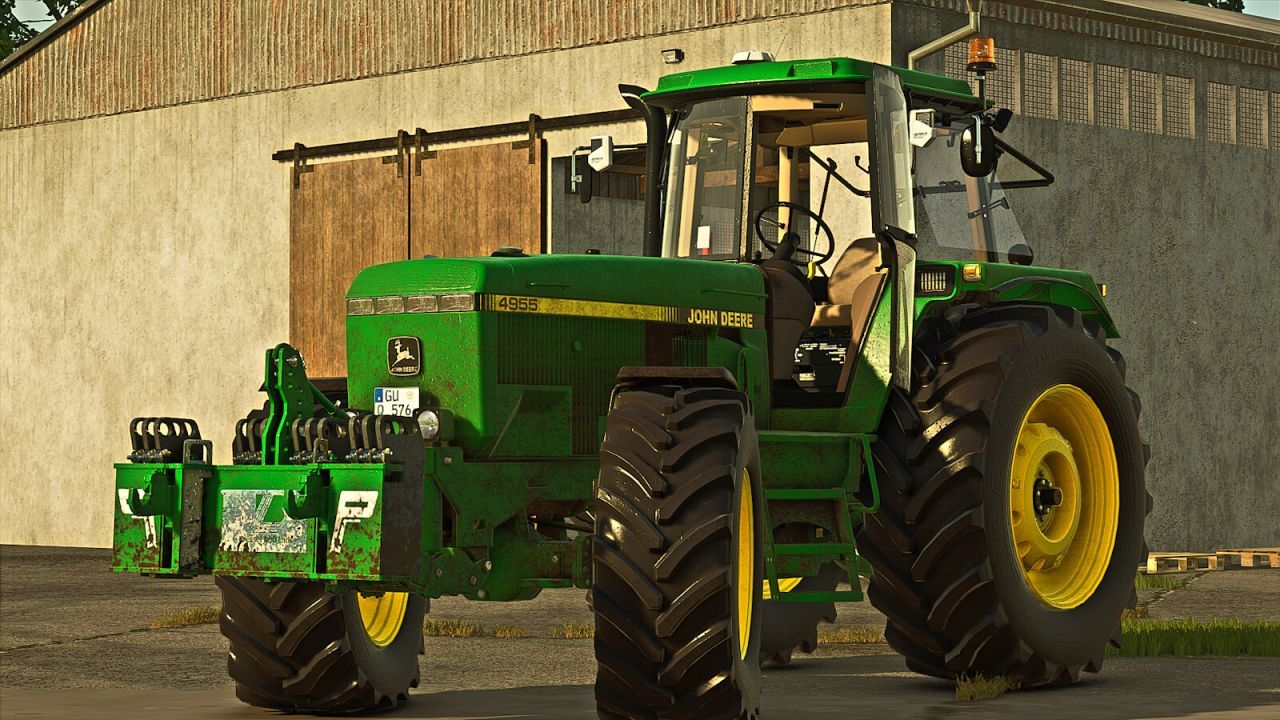 Легендарний Трактор John Deere 4X55 (4755/4955) — Потужна Класика для Вашої Ферми