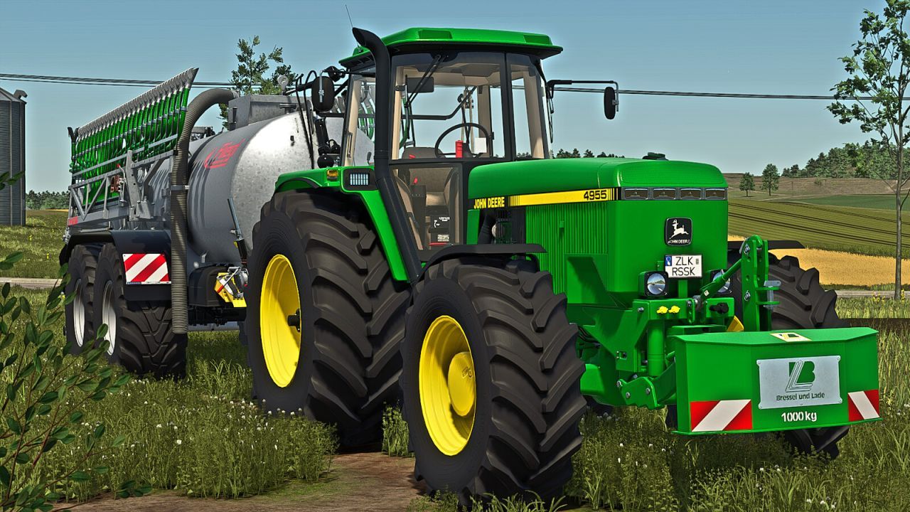 Legendary Tractor John Deere 4X55 (4755/4955) — Powerful Classic for Your Farm