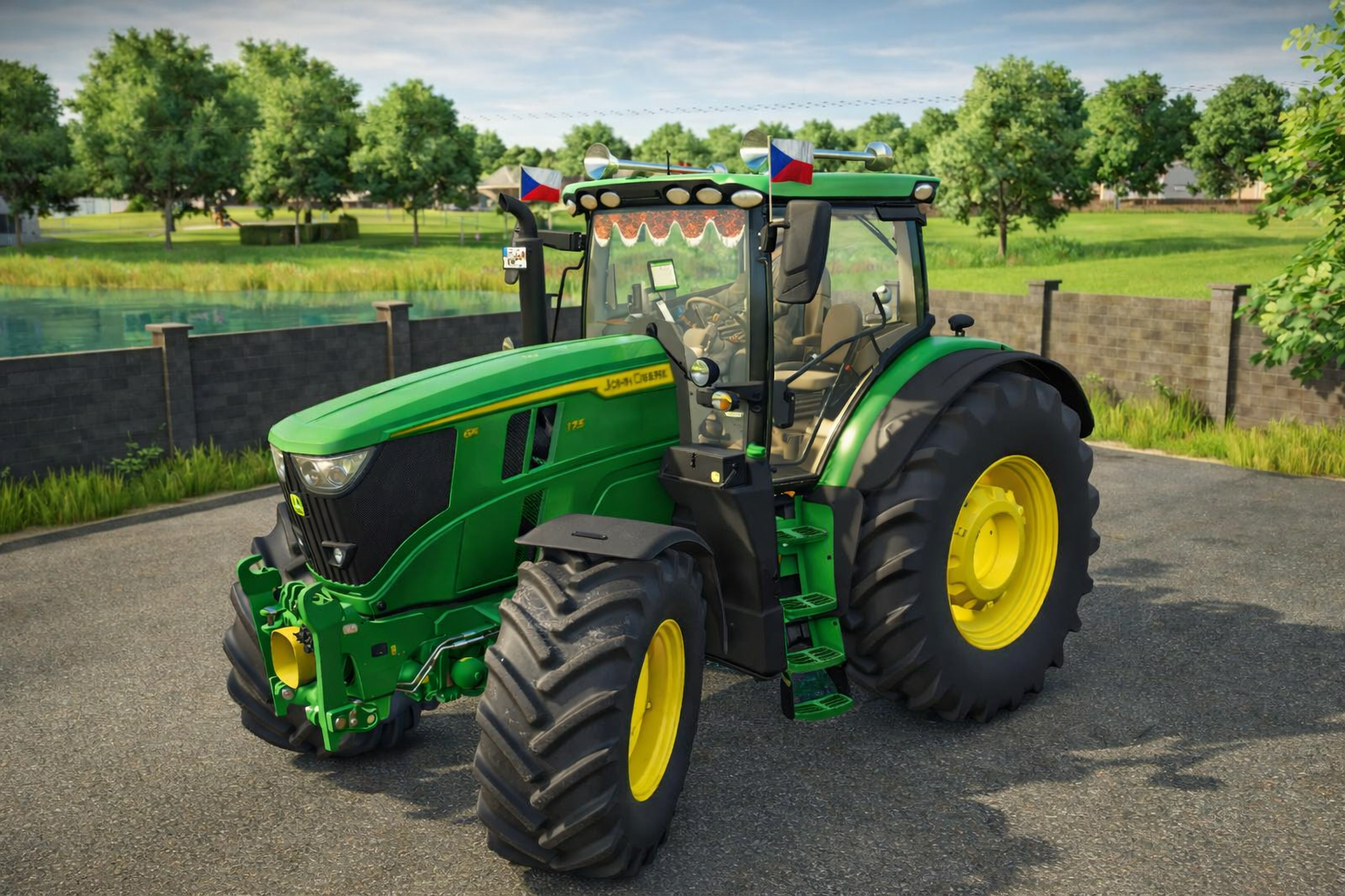 Мод на Трактори John Deere 6R (175-215) Edit для Фермер Симулятор 25