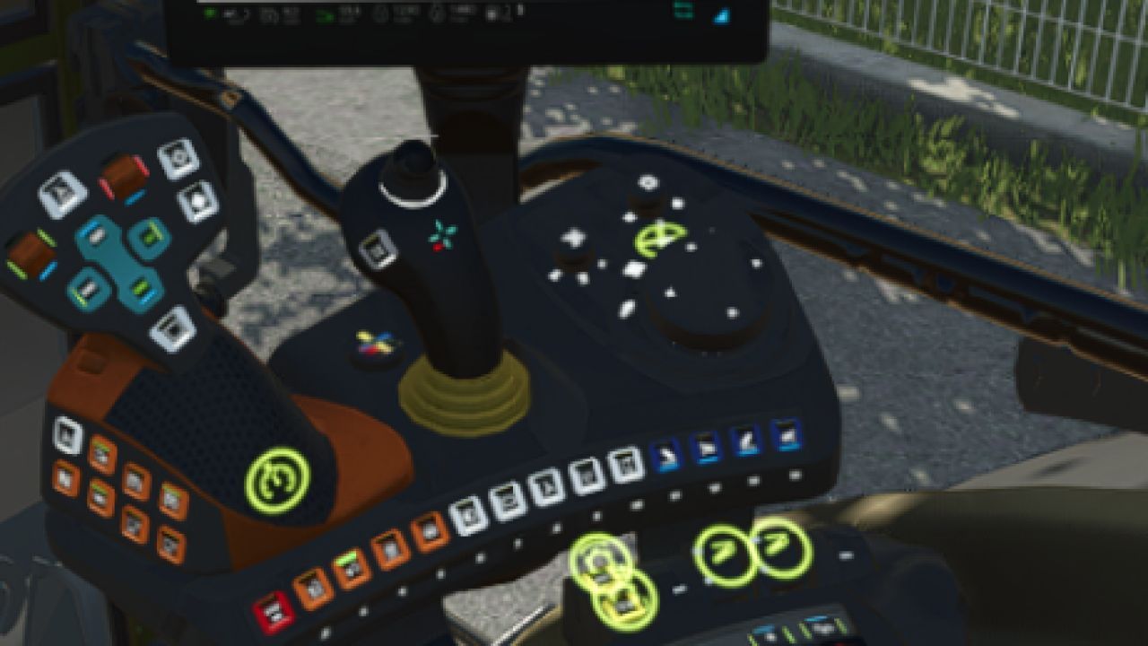 Efficient Tractor Fendt Vario 200 with Interactive Control for FS25