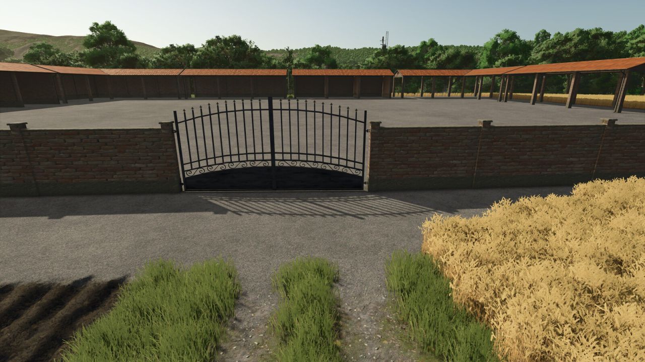 Ефективний Пакет Сараїв Italian Shed Package для Farming Simulator 25 — Зберігання Техніки та Тюків