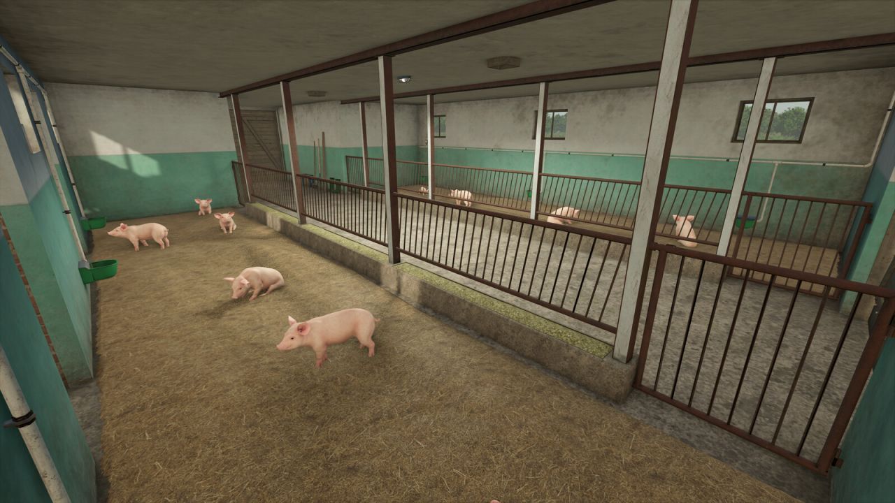 Компактний Свинарник Small Pigsty на 30 Свиней для Farming Simulator 25