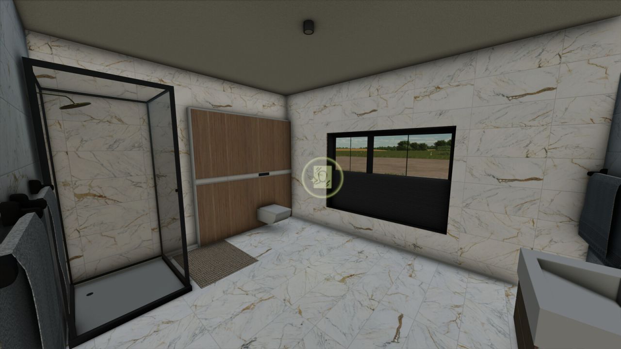 Стильний Будинок BarnDom Extension (Big Barndominium) для Farming Simulator 25