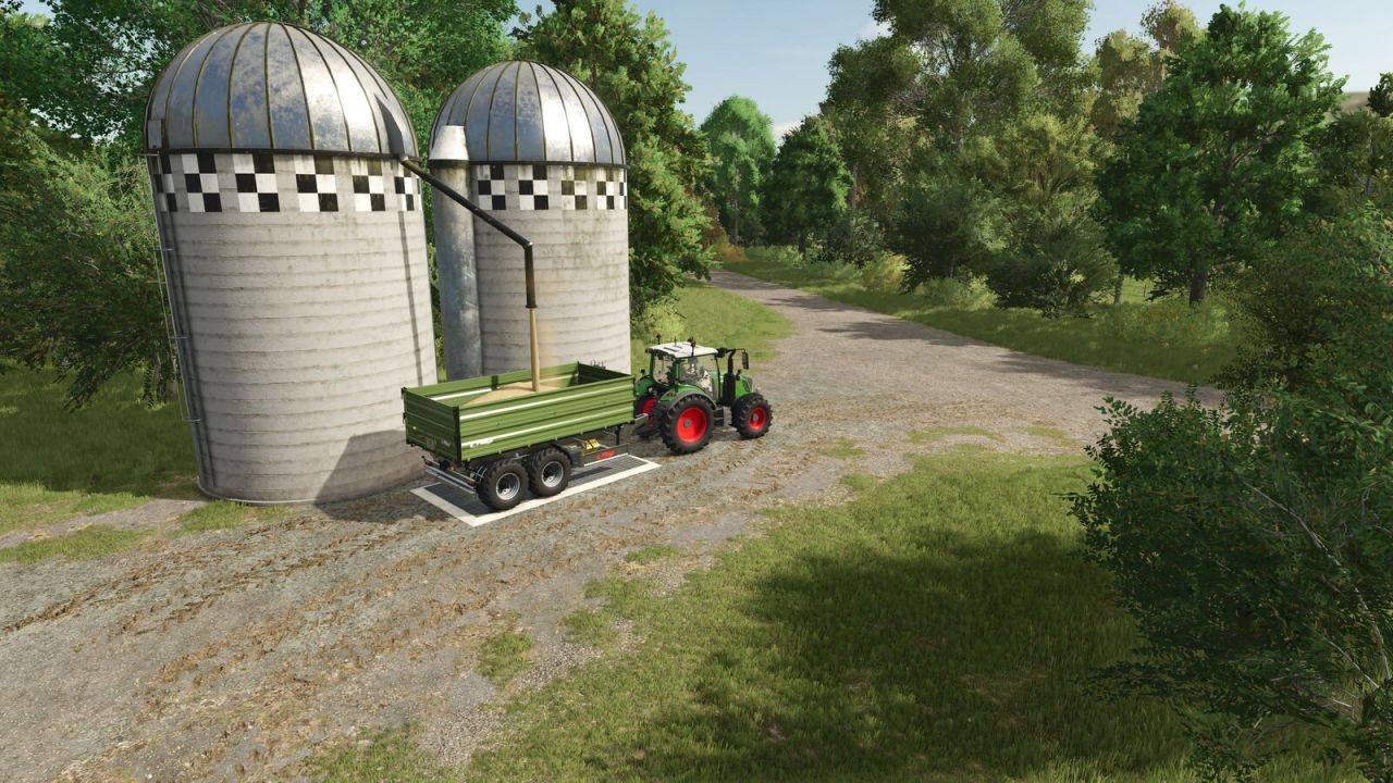 Efficient Trailer Fliegl TDK 160 — Universal Bale Transporter for FS25