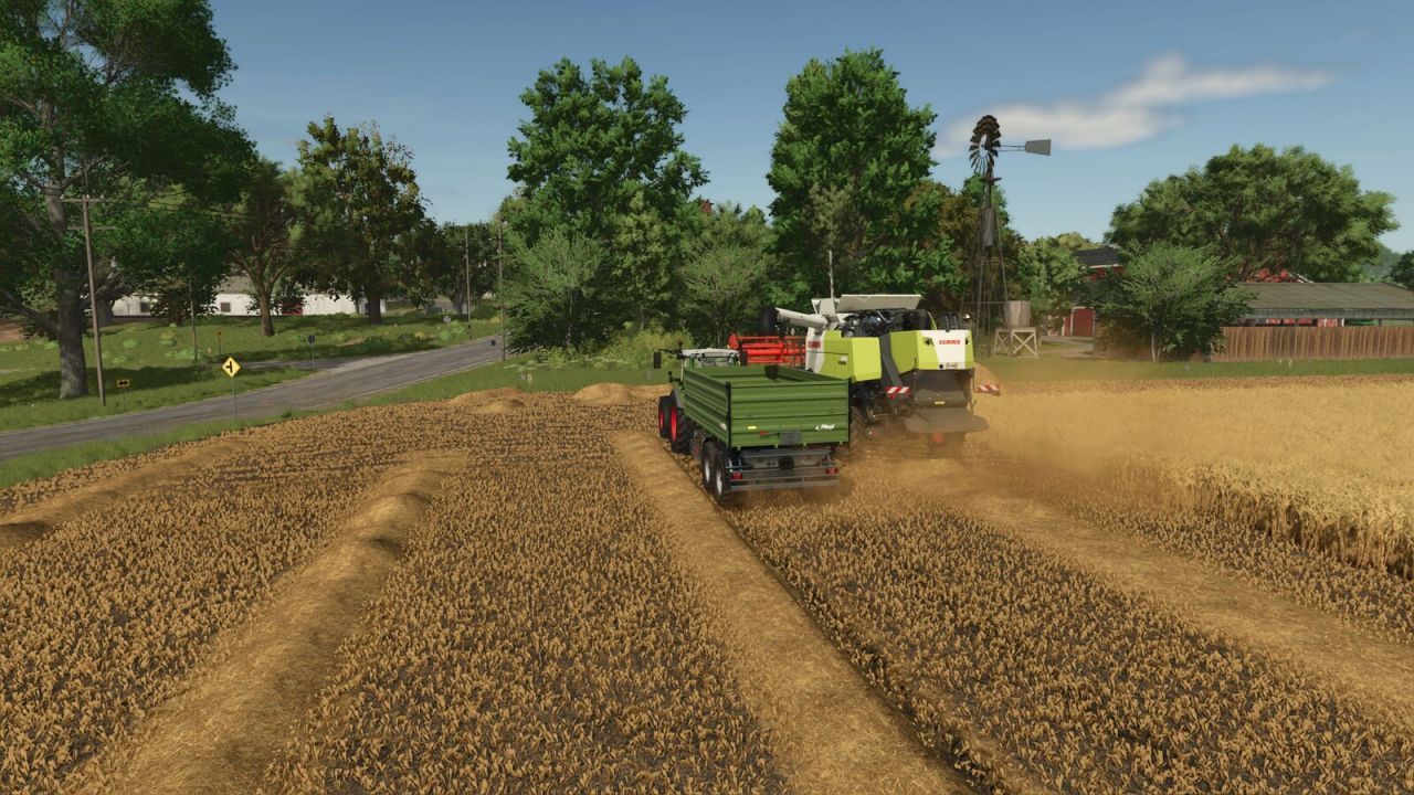 Efficient Trailer Fliegl TDK 160 — Universal Bale Transporter for FS25