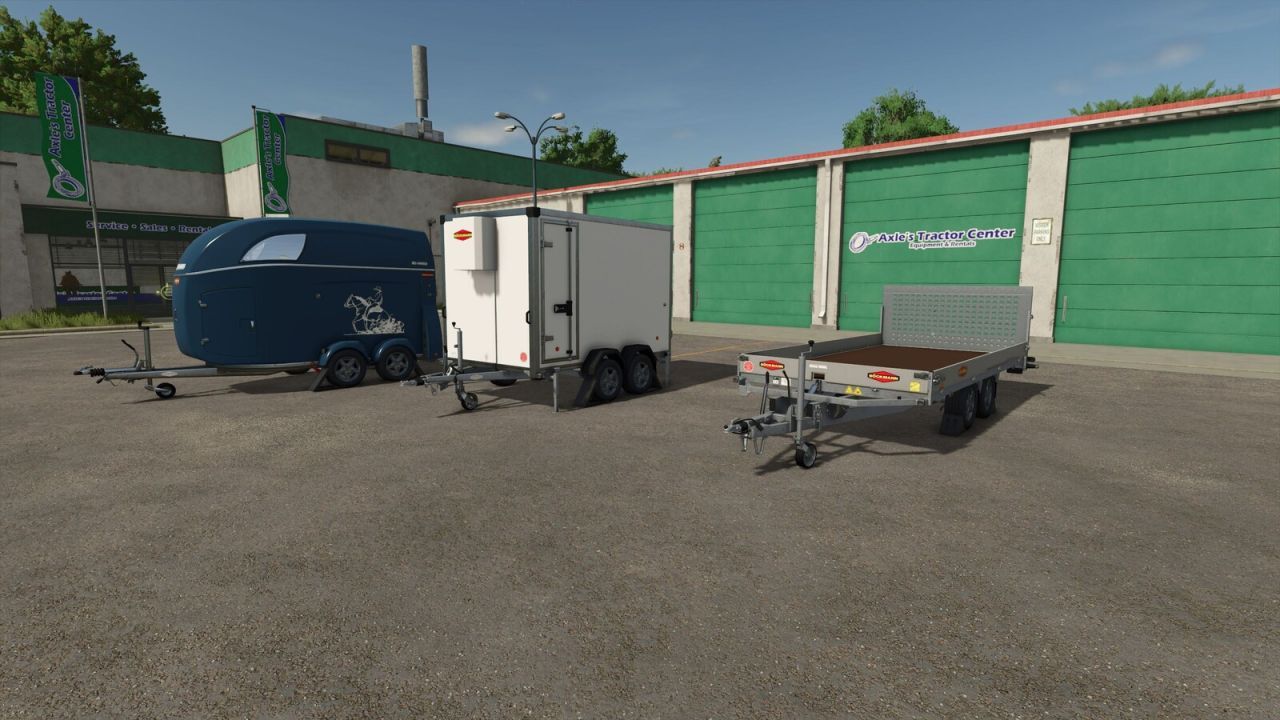 Praktisches Boeckmann Trailer Pack für Farming Simulator 25