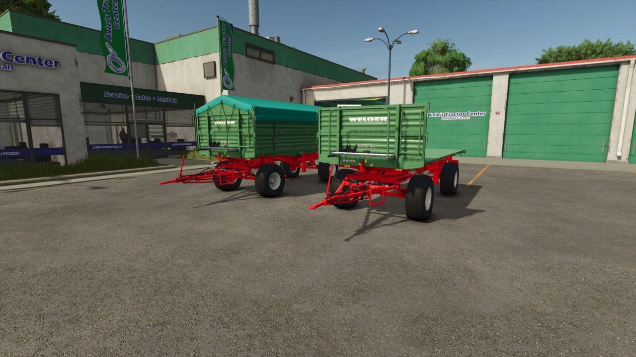Effizienter Welger DK115 Anhänger für Ballen und Ladungen in Farming Simulator 25