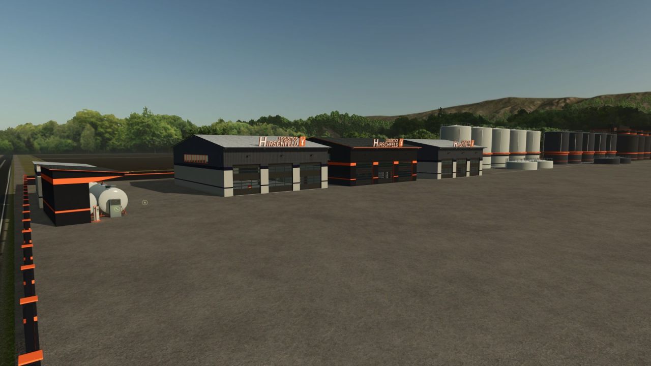 Нові Логістичні Будівлі Logistics DLC Update для Farming Simulator 25 — Стиль і Функціонал Hirschfeld