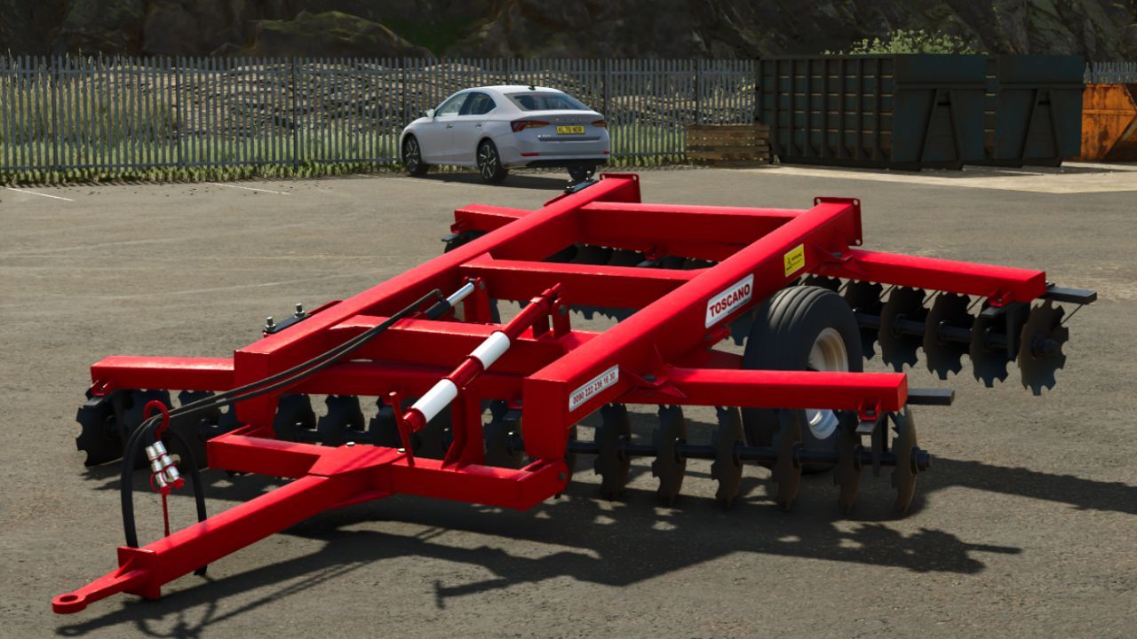 Ефективний Культиватор TOSCANO 3.7 м для Farming Simulator 25