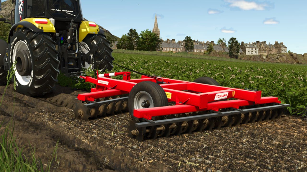 Efficient Cultivator TOSCANO 37 m for Farming Simulator 25