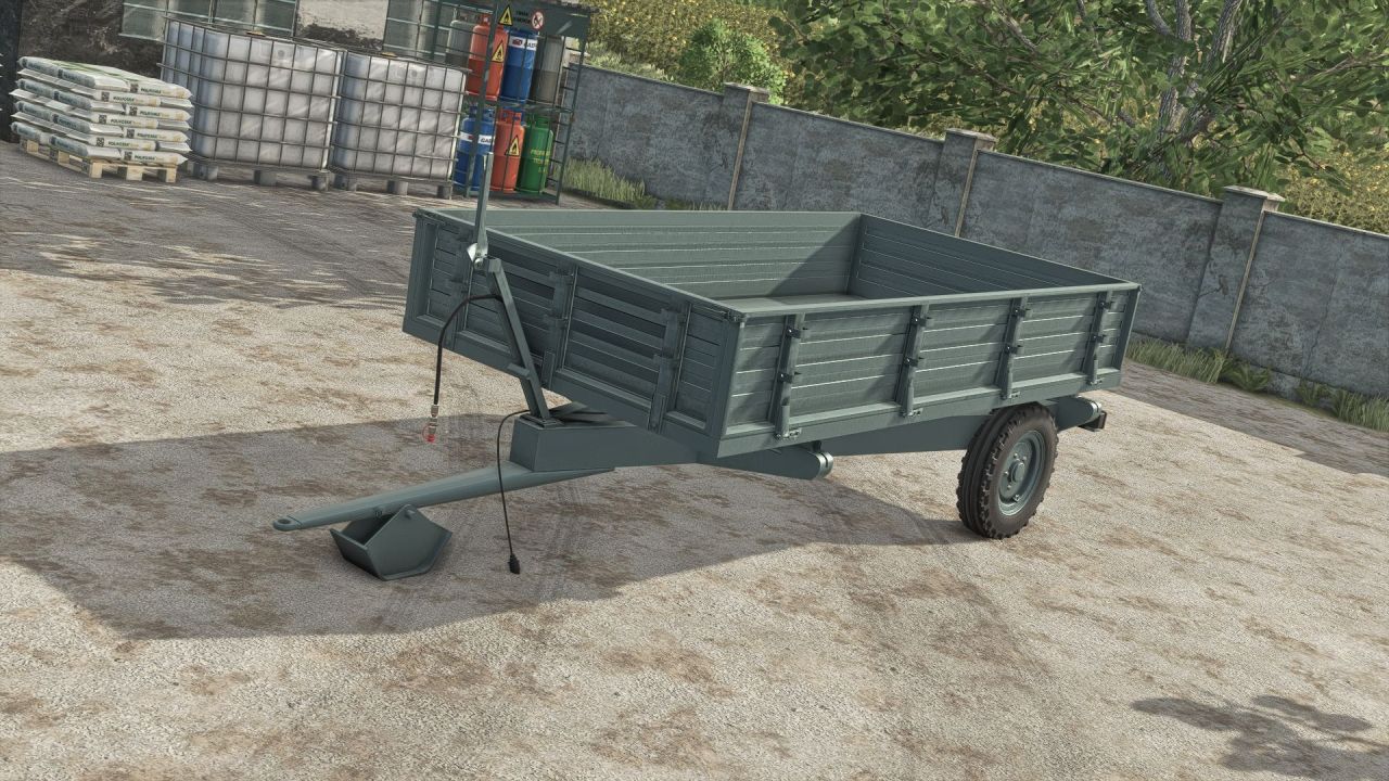 Kompakter Anhänger FAK Loznica 5T — Zuverlässiger Balkan-Helfer für FS25