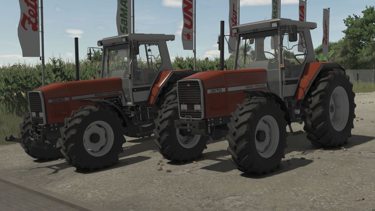 Легендарний Трактор Massey Ferguson 36XX (3670/3680/3690) для Farming Simulator 25