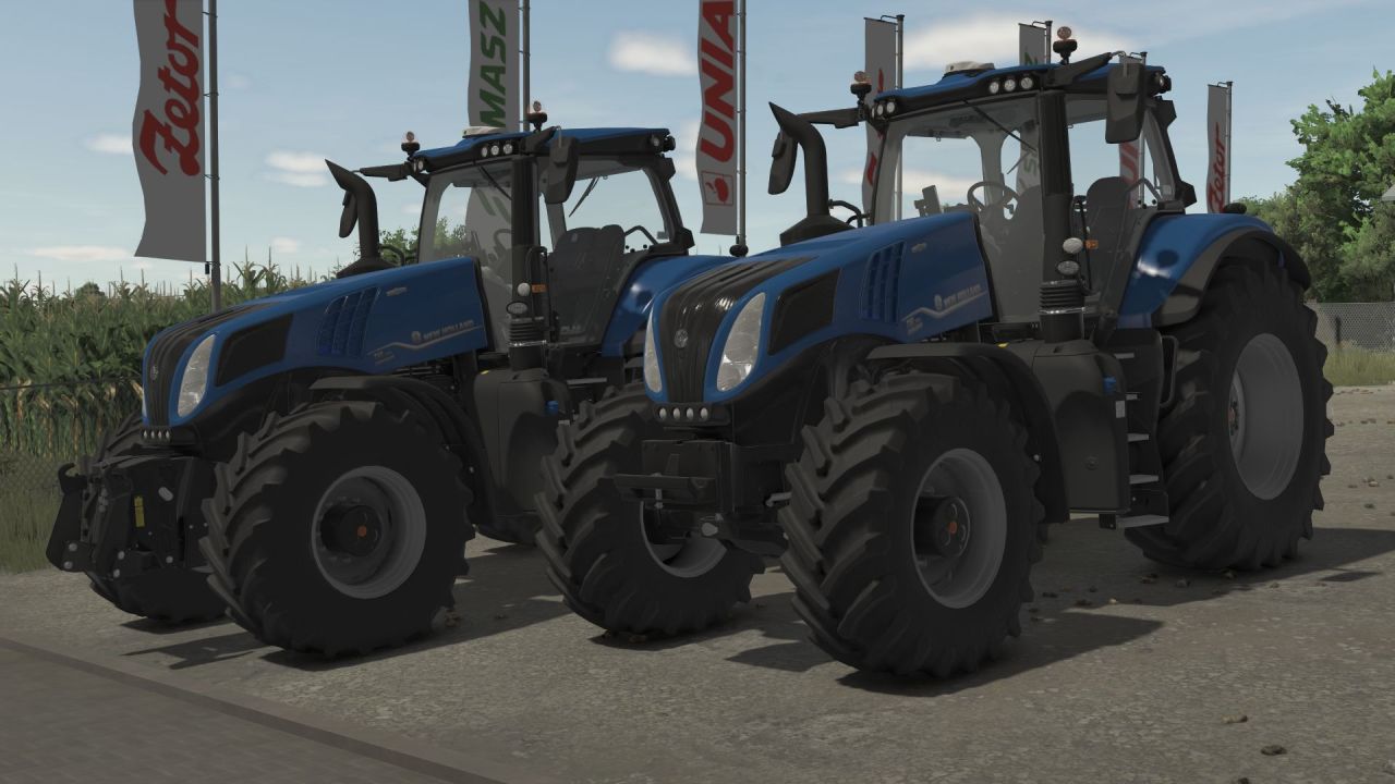Потужний Трактор New Holland T8 GENESIS EU — Серія T8.350–T8.435 для Важких Робіт