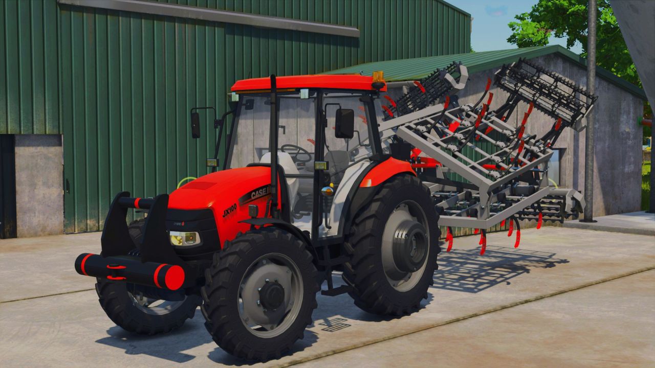 Ефективний Трактор Case IH JX Pro KABİN TENTE з Вибором Кабіни та Коліс для FS25