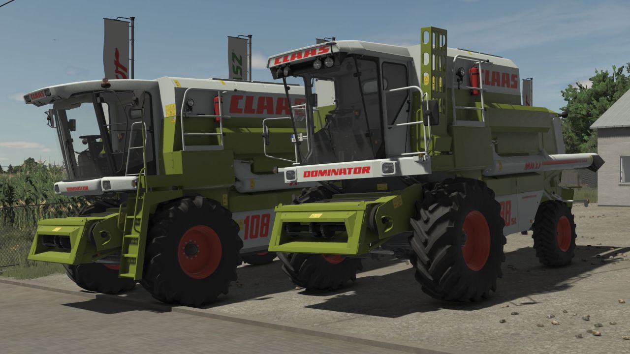 Legendarny Pak Kombajnów Claas Dominator 88/98/108 SL MAXI/VX do Farming Simulator 25