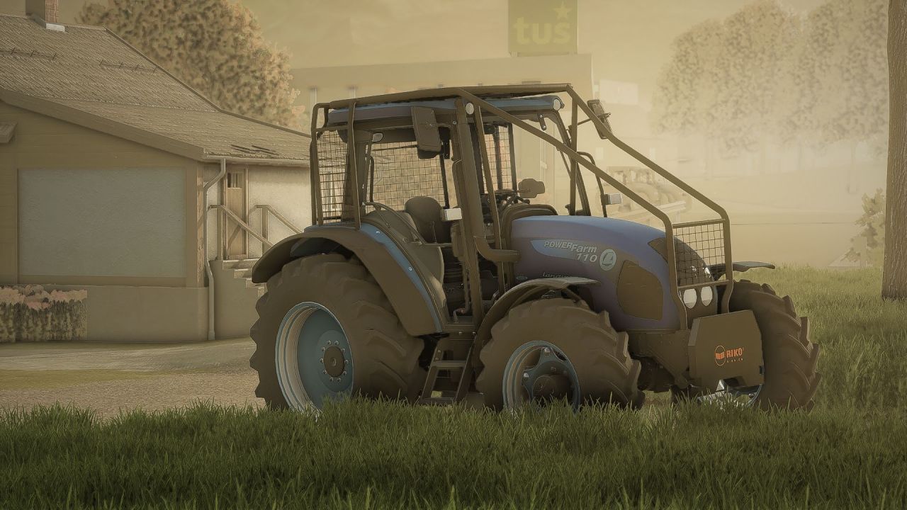 Ефективний Лісовий Трактор Landini PowerFarm 110 Forest для Farming Simulator 25