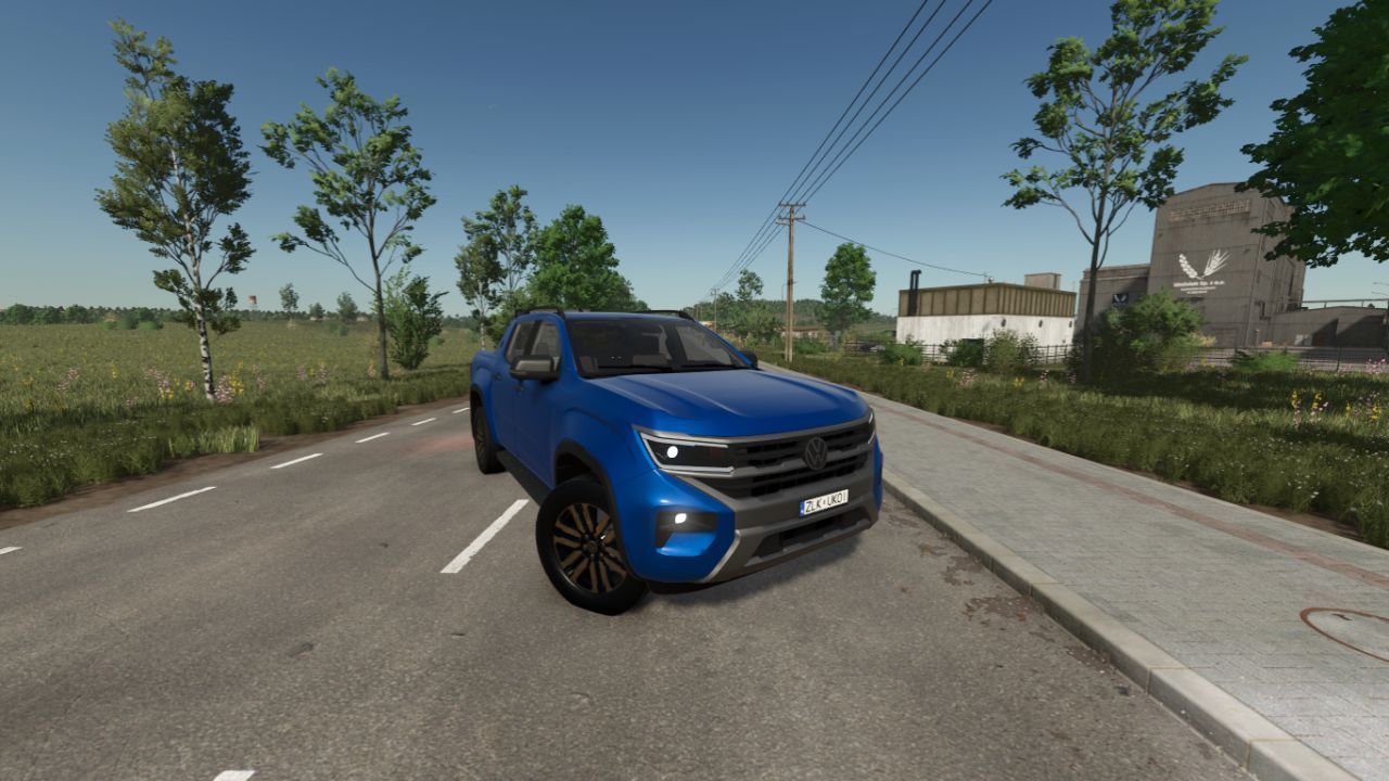 Стильний Пікап Volkswagen Amarok Adventure — Потужний 247 к.с. для Farming Simulator 25