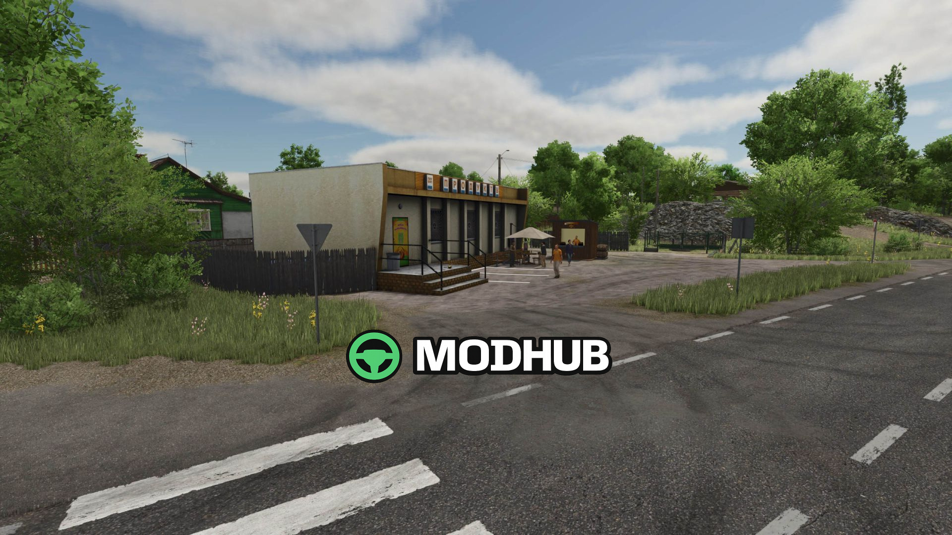 Мод на Карти Lugovoye для Фермер Симулятор 25