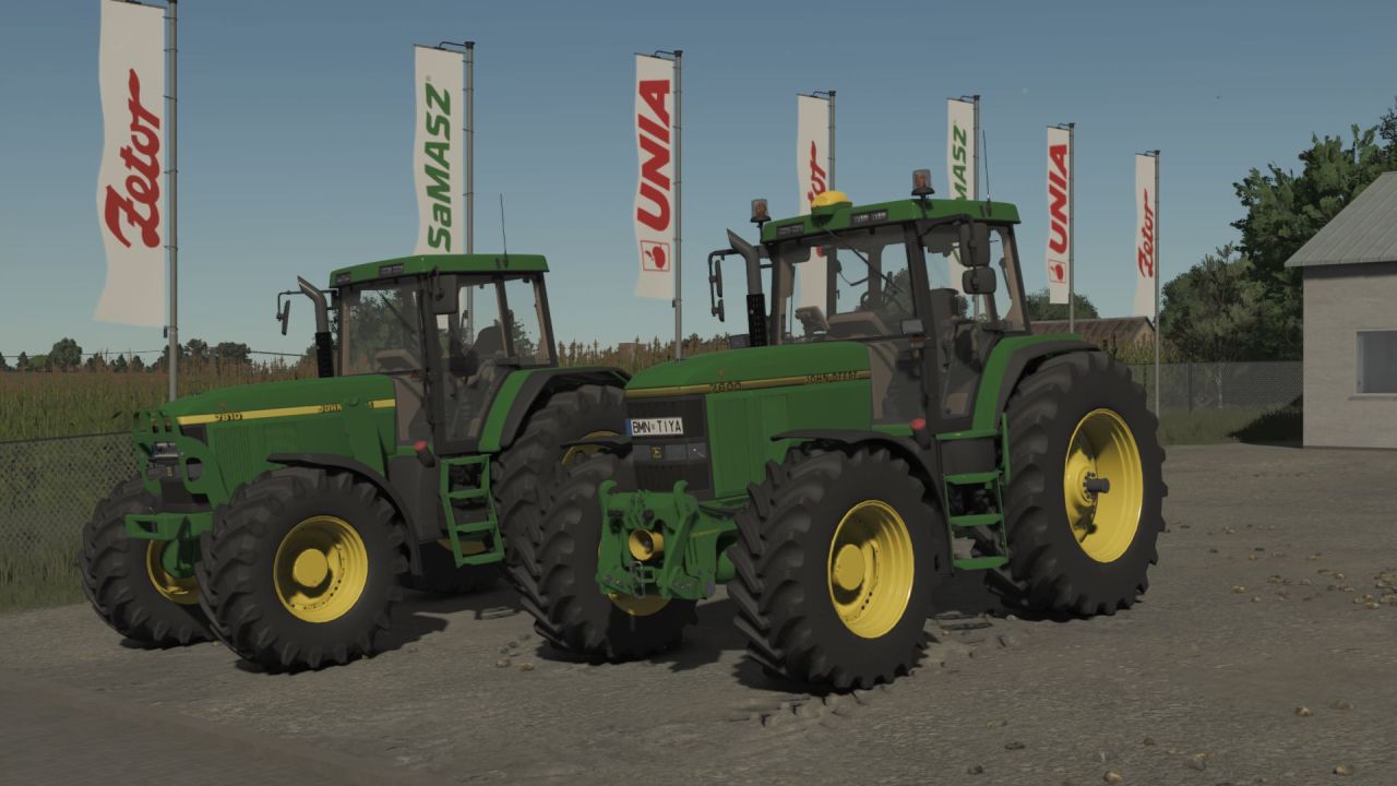 Легендарний Трактор John Deere 7xx0 Series — Потужність 130–175 к.с. для Щоденної Роботи