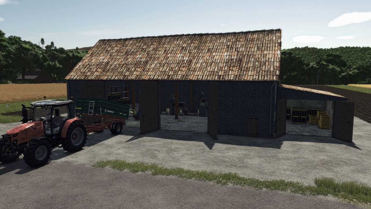 Elegante Italian Oil Mill — Italienische Ölmühle zur Ölproduktion in FS25
