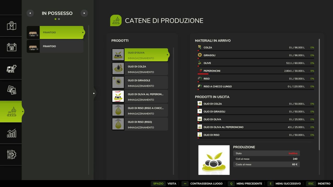 Elegante Italian Oil Mill — Italienische Ölmühle zur Ölproduktion in FS25