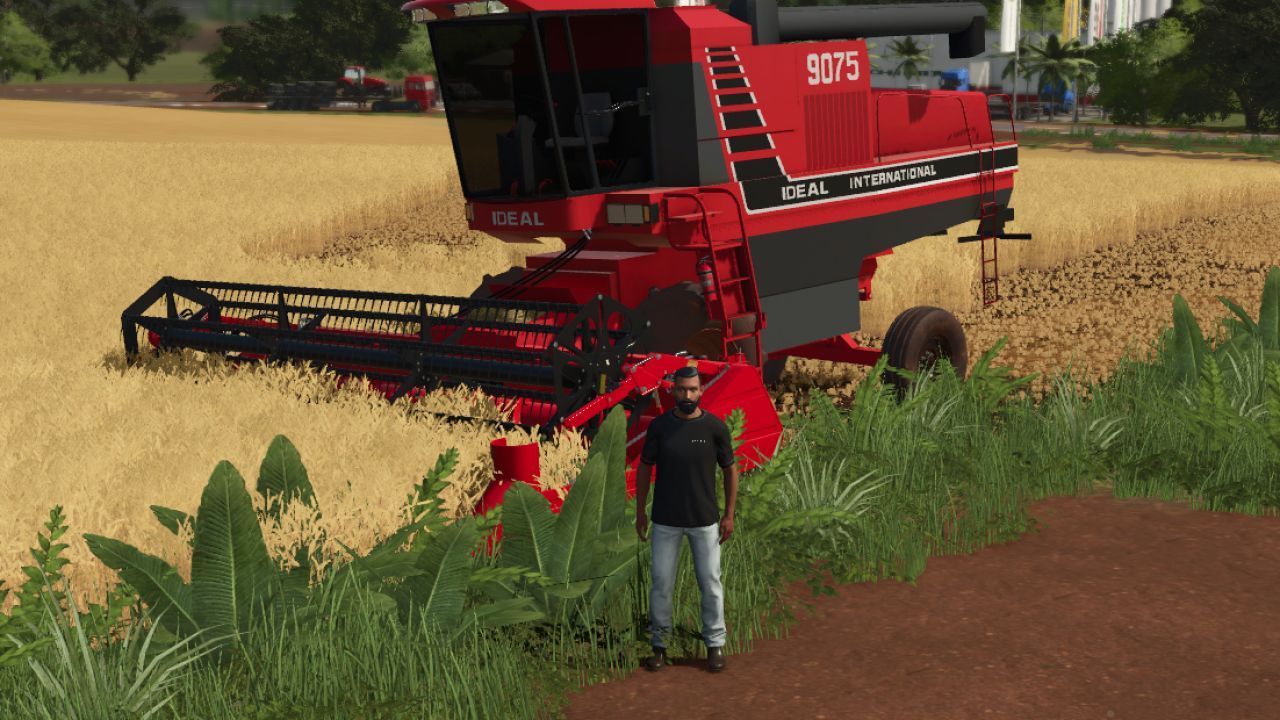 Ефективний Комбайн IDEAL 9075 International для Farming Simulator 25 — 160 к.с.