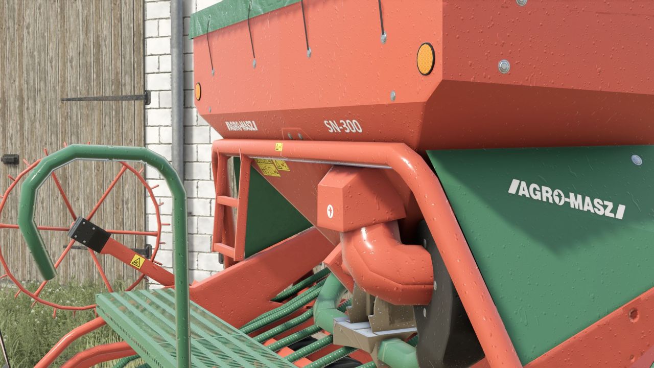 Ефективна Сівалка AgroMasz SN300 2000L для Farming Simulator 25