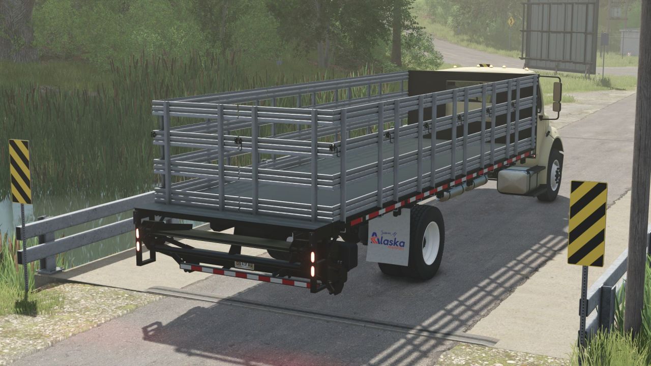 Ефективна Вантажівка Freightliner M2 Stakebed (AutoLoad) для Швидких Перевезень у FS25