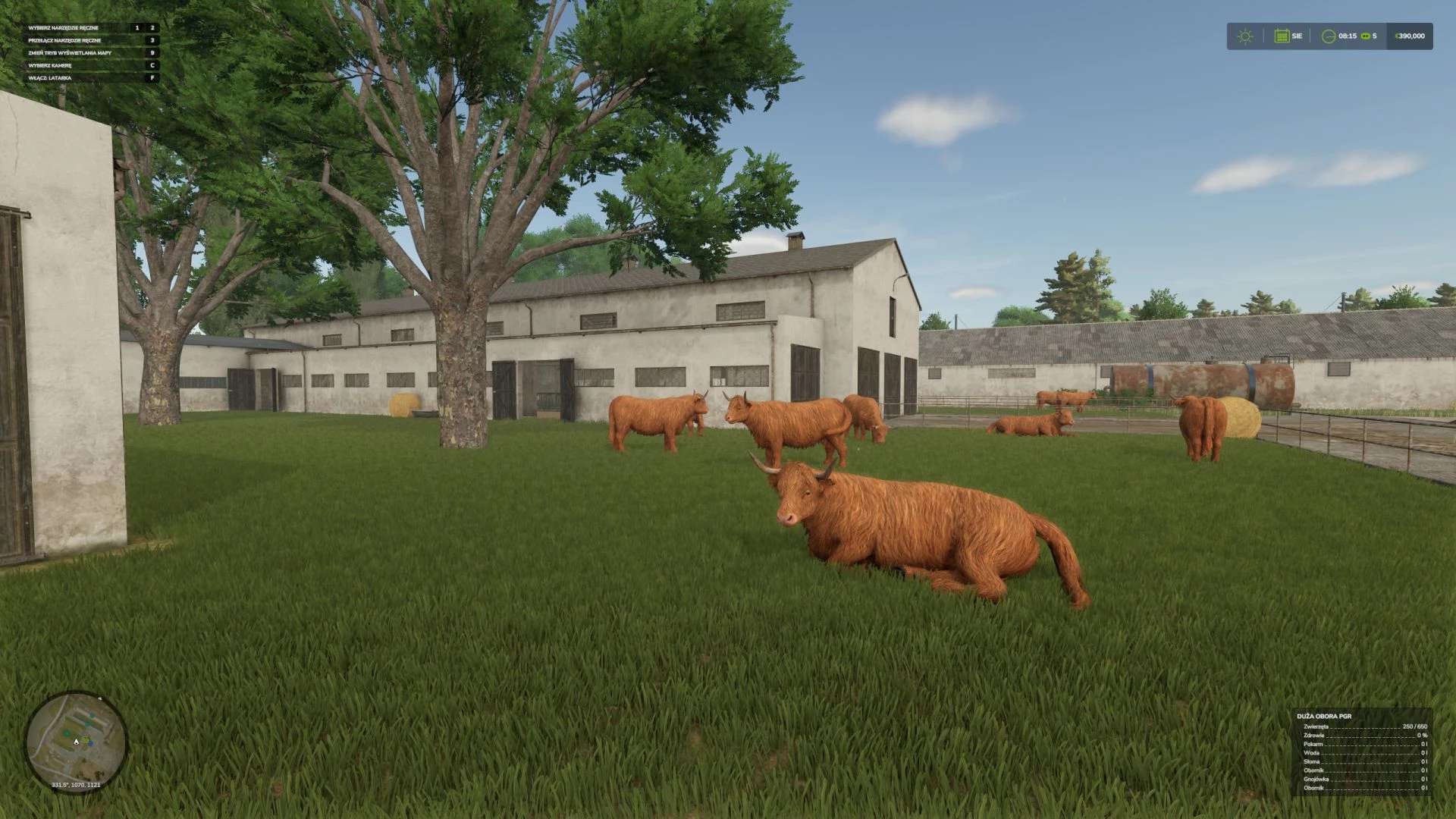 Мод на карту PGR Bruzda v1.2.2.0 для Farming Simulator 25