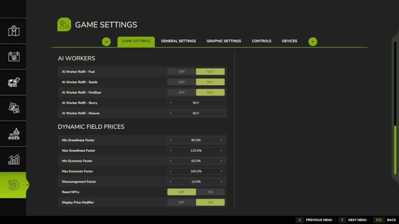 Dynamic Field Prices — Розумні Динамічні Ціни на Поля у Farming Simulator 25