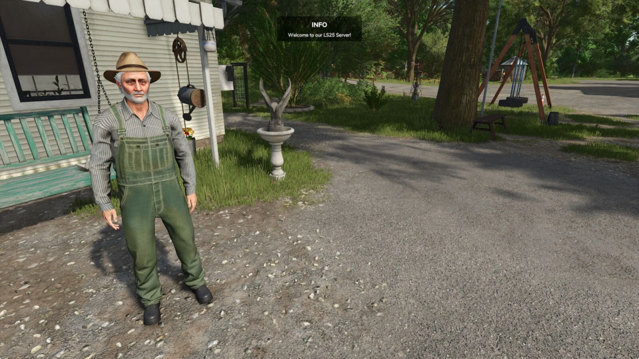 Convenient HUD Mod EBC2 Server Messages for Farming Simulator 25 — Server Message Rotation