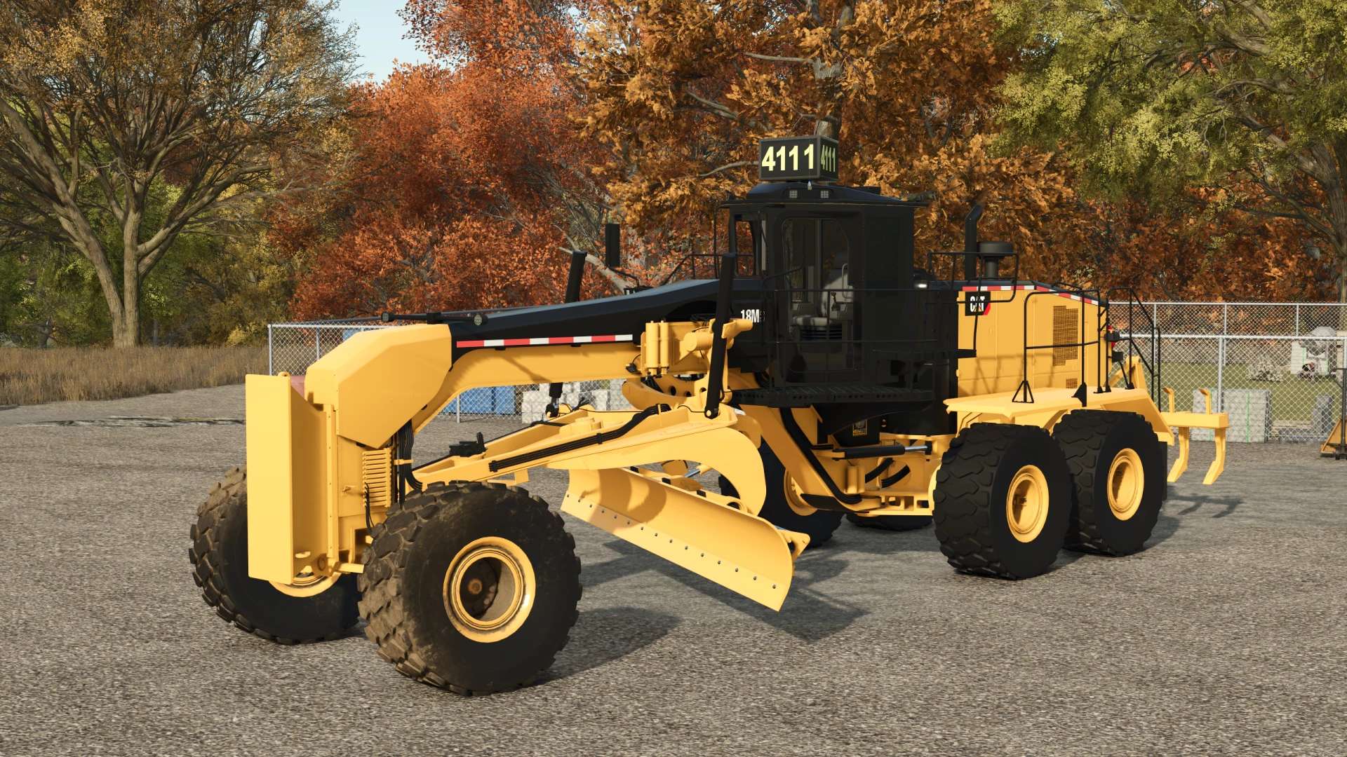 Мод на Автомобілі Caterpiller 18m3 v1.0.0.0 для Фермер Симулятор 25