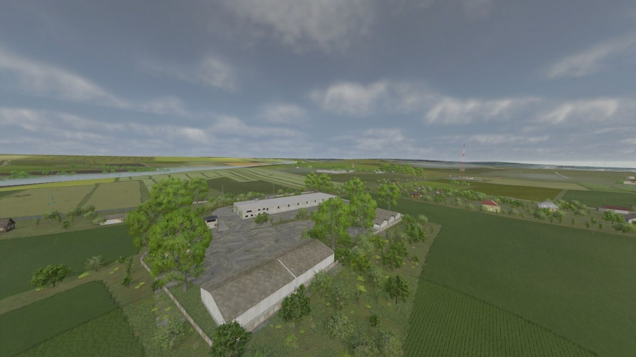 Realistische 4X Karte Sivita (Galați, Rumänien) für Farming Simulator 25