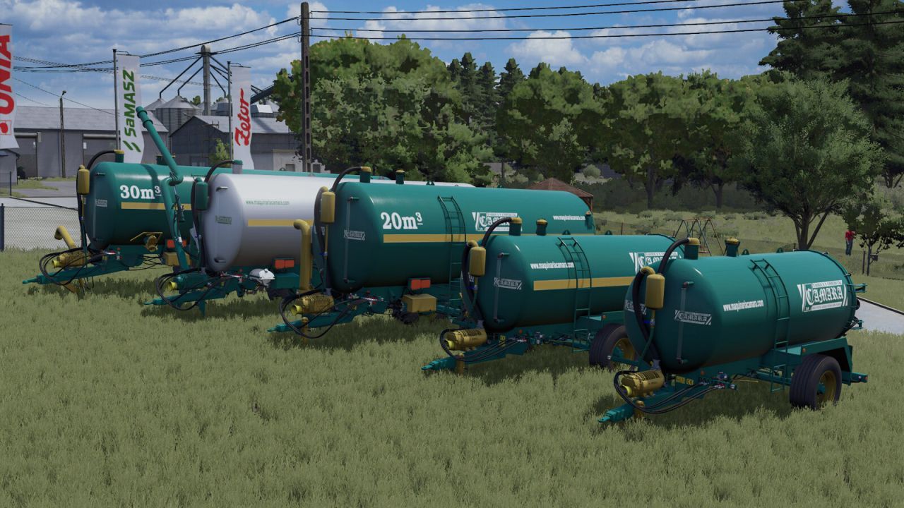 Effektives Camara Slurry Tanker Pack (CTR8–CTR30) für schnelle Gülleausbringung