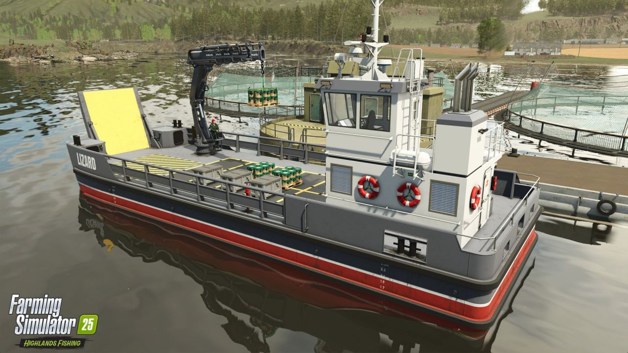 Neue Highlands Fishing Expansion für FS25 — Karte Kinlaig, Angeln und Zwiebelanbau